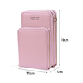 LuxyBag™ - Bolsa Crossbody 3 Zípers